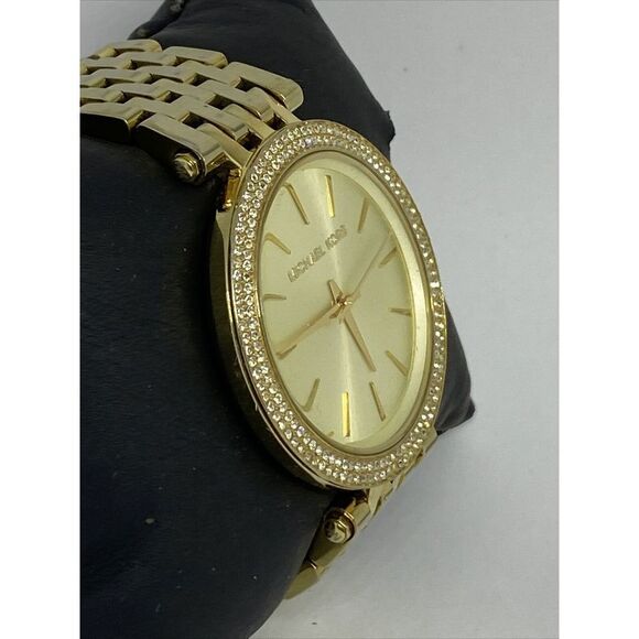 Michael Kors Darci MK3191 Women's Gold Stainless Steel Analog Dial Watch RQ47 - Picture 5 of 12